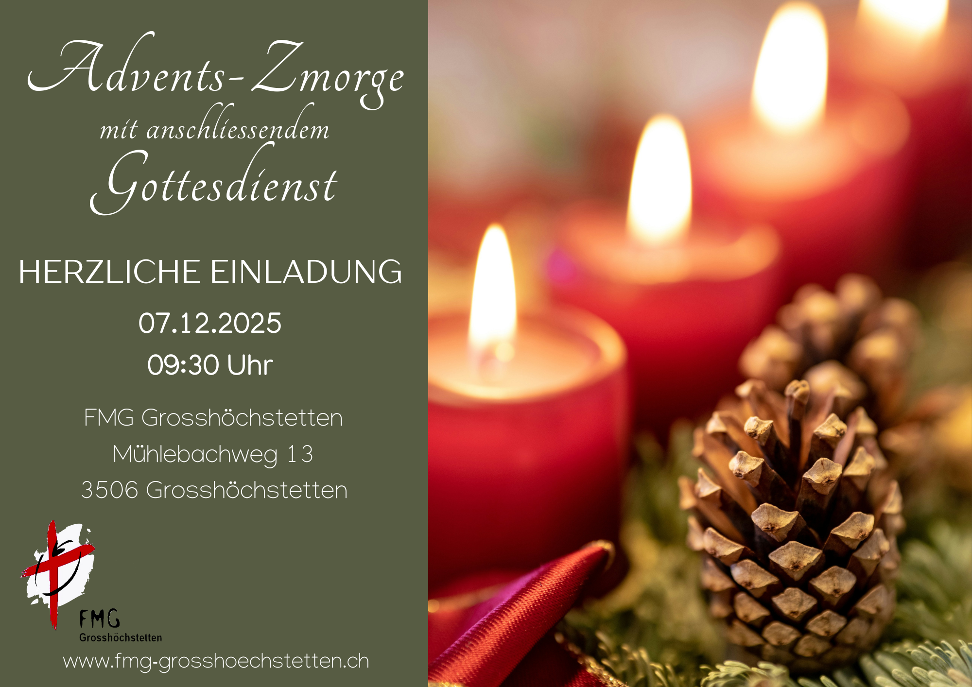 Advents-Zmorge Gottesdienst