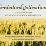 Erntedank Gottesdienst