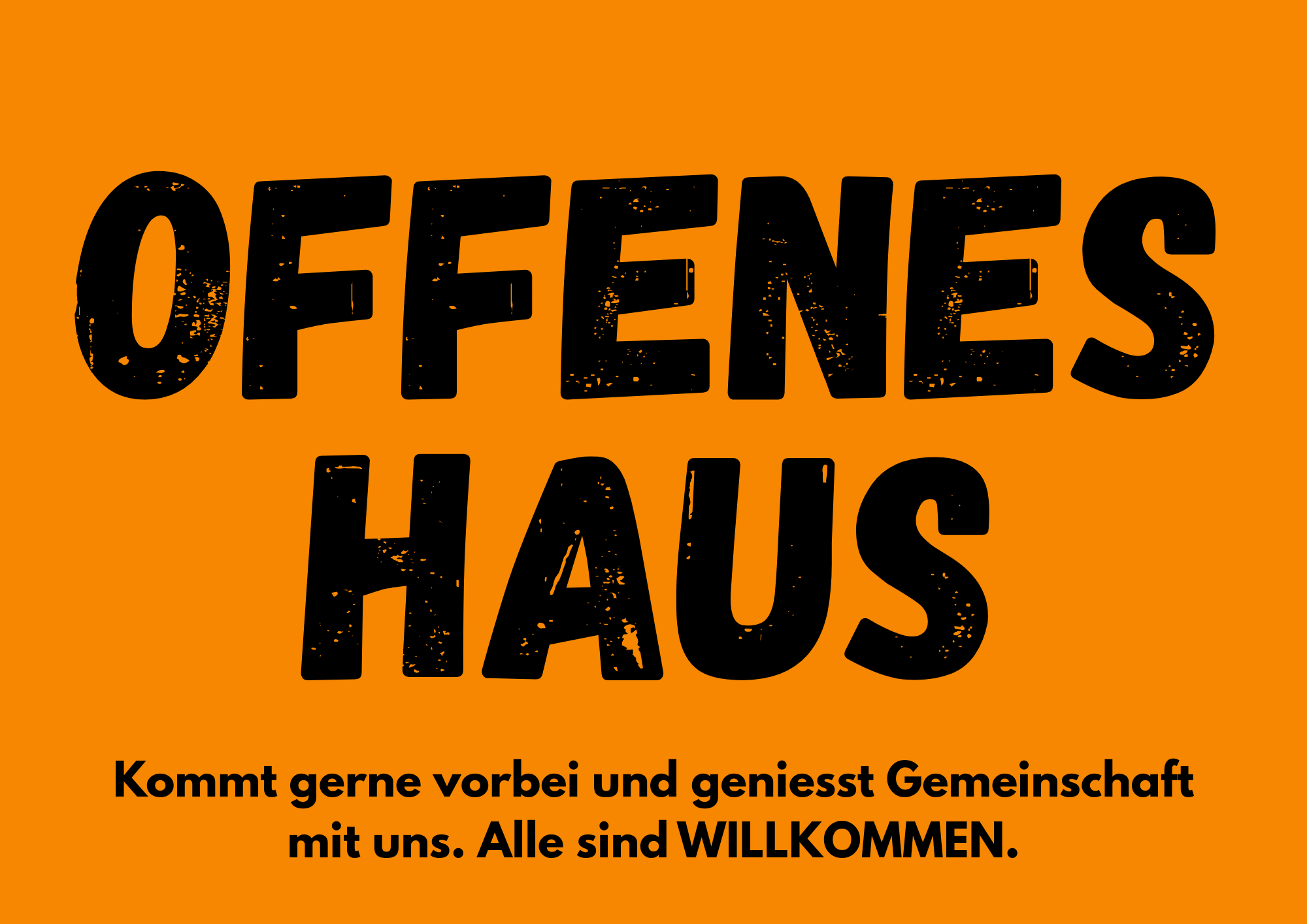 Offenes Haus