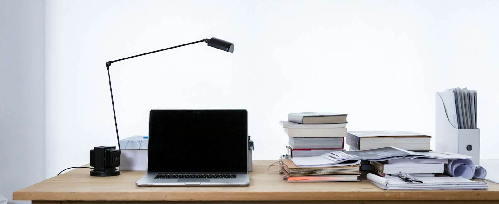 MacBook Pro on top of table